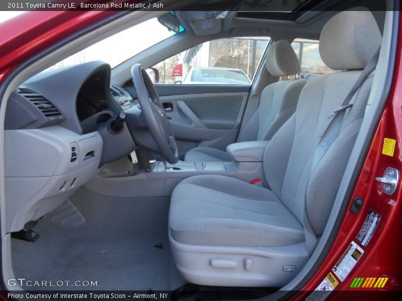 Barcelona Red Metallic / Ash 2011 Toyota Camry LE