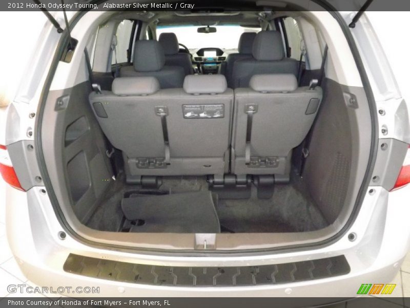 Alabaster Silver Metallic / Gray 2012 Honda Odyssey Touring