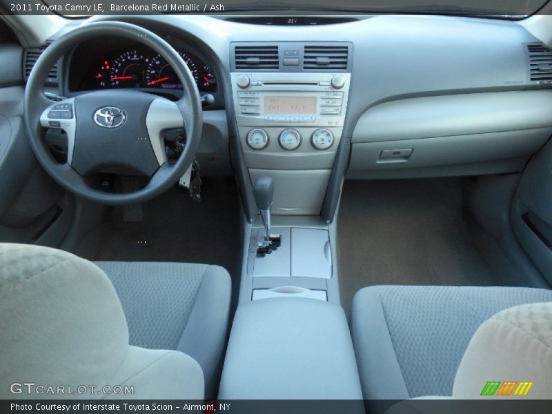 Barcelona Red Metallic / Ash 2011 Toyota Camry LE