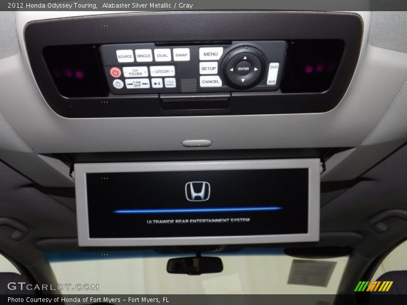 Alabaster Silver Metallic / Gray 2012 Honda Odyssey Touring
