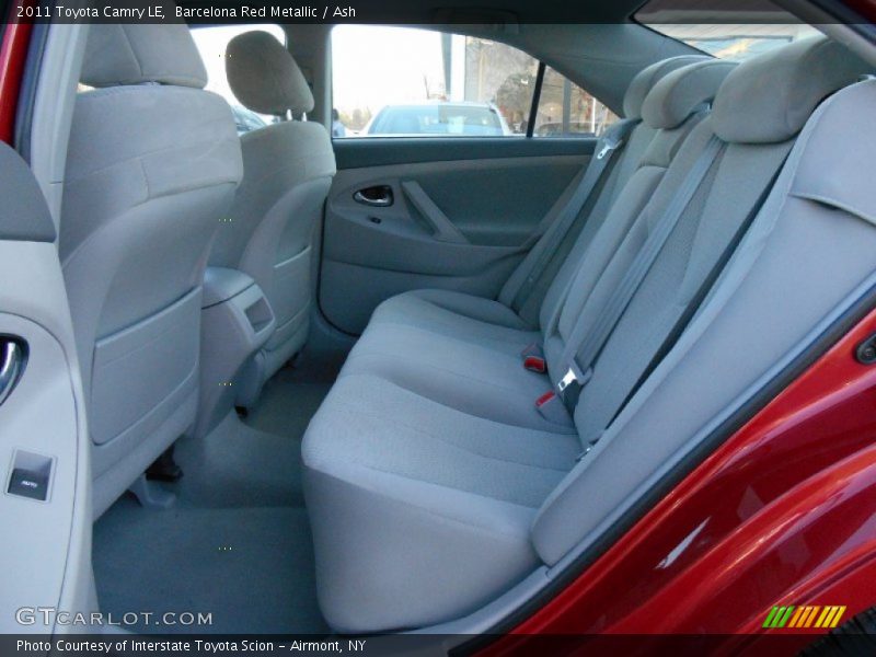 Barcelona Red Metallic / Ash 2011 Toyota Camry LE
