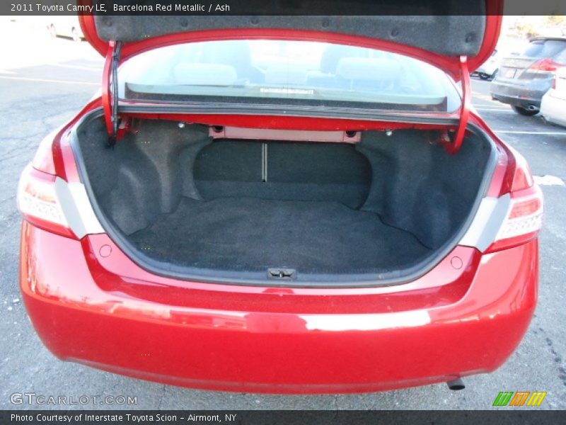 Barcelona Red Metallic / Ash 2011 Toyota Camry LE