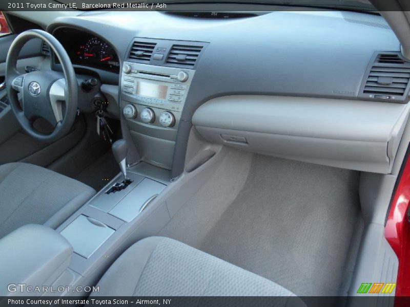 Barcelona Red Metallic / Ash 2011 Toyota Camry LE
