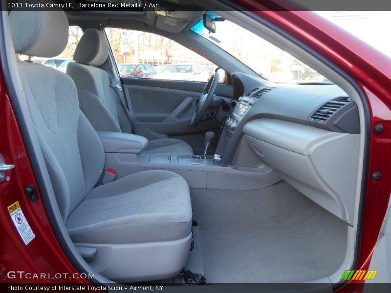 Barcelona Red Metallic / Ash 2011 Toyota Camry LE