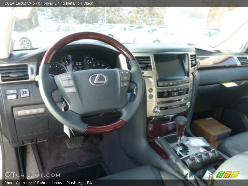 Dashboard of 2014 LX 570