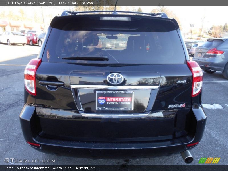 Black / Dark Charcoal 2011 Toyota RAV4 Sport 4WD