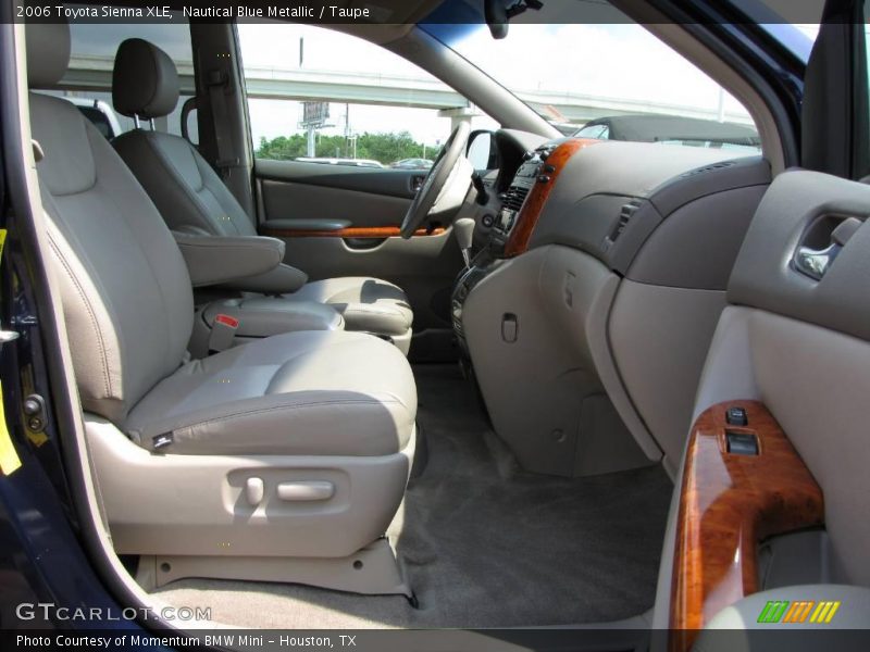 Nautical Blue Metallic / Taupe 2006 Toyota Sienna XLE