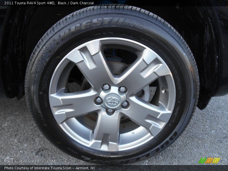 Black / Dark Charcoal 2011 Toyota RAV4 Sport 4WD
