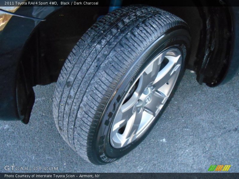 Black / Dark Charcoal 2011 Toyota RAV4 Sport 4WD