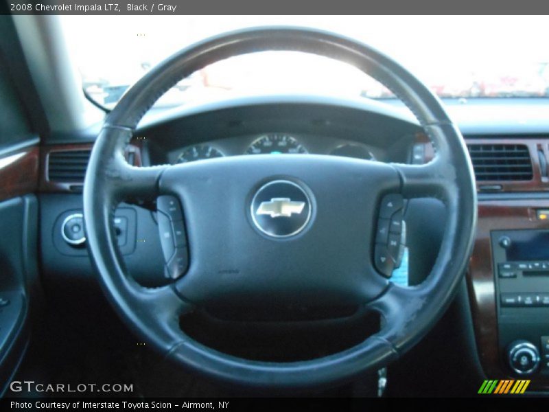 Black / Gray 2008 Chevrolet Impala LTZ