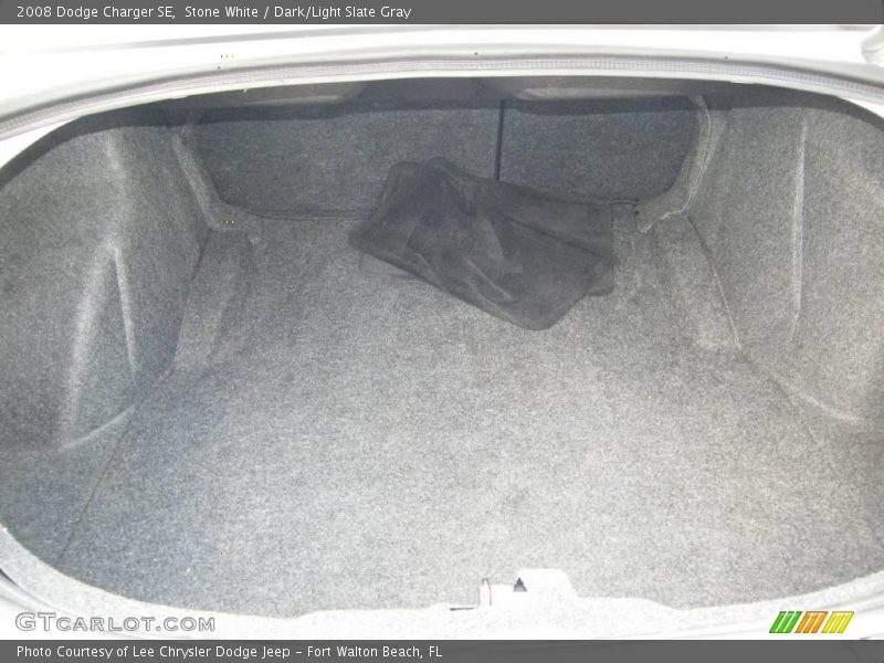 Stone White / Dark/Light Slate Gray 2008 Dodge Charger SE