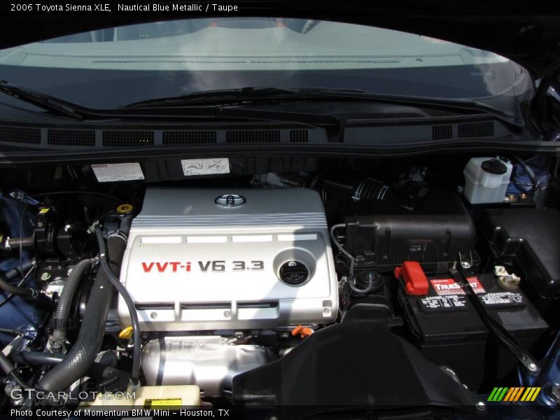 Nautical Blue Metallic / Taupe 2006 Toyota Sienna XLE