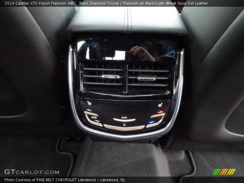Black Diamond Tricoat / Platinum Jet Black/Light Wheat Opus Full Leather 2014 Cadillac XTS Vsport Platinum AWD