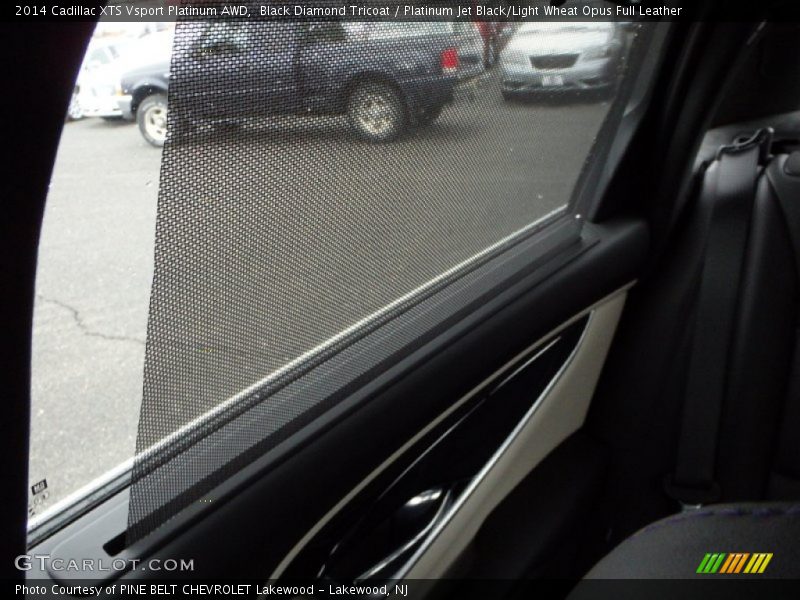 Black Diamond Tricoat / Platinum Jet Black/Light Wheat Opus Full Leather 2014 Cadillac XTS Vsport Platinum AWD