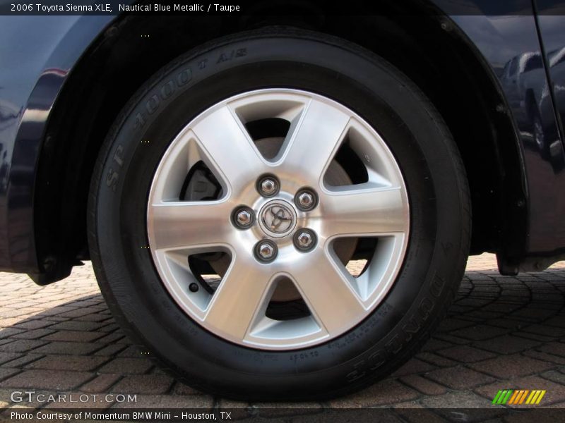 Nautical Blue Metallic / Taupe 2006 Toyota Sienna XLE
