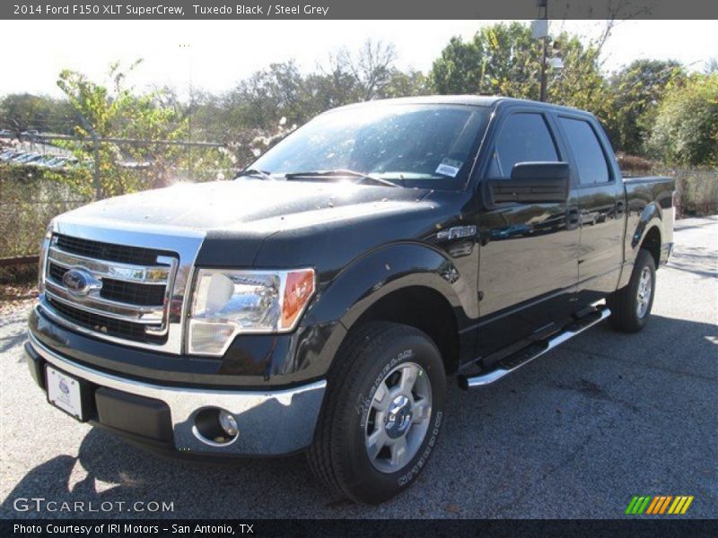 Tuxedo Black / Steel Grey 2014 Ford F150 XLT SuperCrew