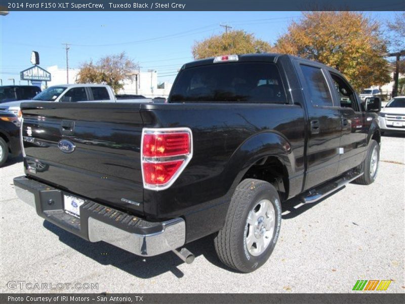 Tuxedo Black / Steel Grey 2014 Ford F150 XLT SuperCrew