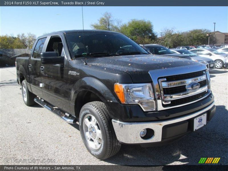 Tuxedo Black / Steel Grey 2014 Ford F150 XLT SuperCrew