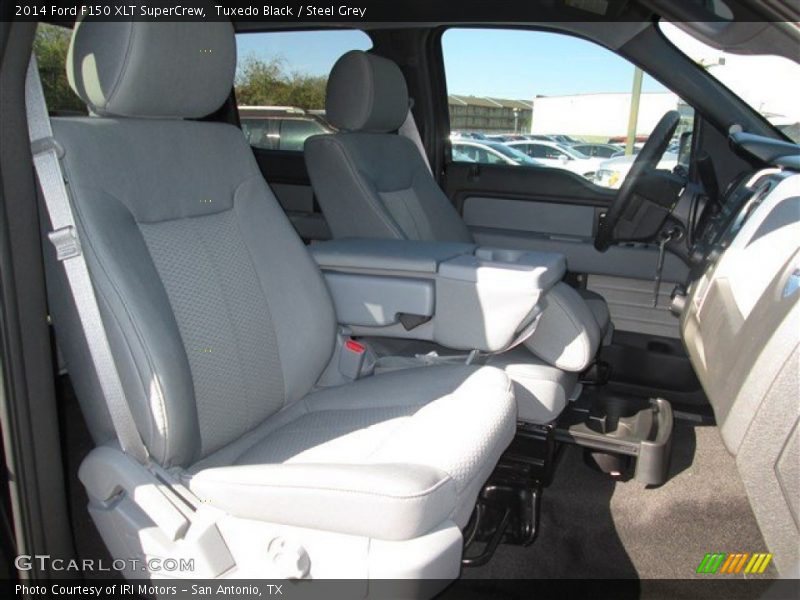 Tuxedo Black / Steel Grey 2014 Ford F150 XLT SuperCrew