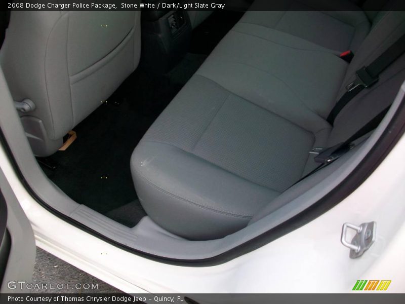 Stone White / Dark/Light Slate Gray 2008 Dodge Charger Police Package