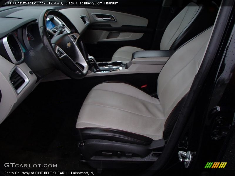 Black / Jet Black/Light Titanium 2010 Chevrolet Equinox LTZ AWD