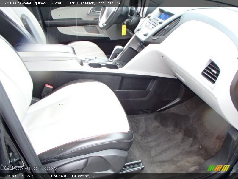 Black / Jet Black/Light Titanium 2010 Chevrolet Equinox LTZ AWD