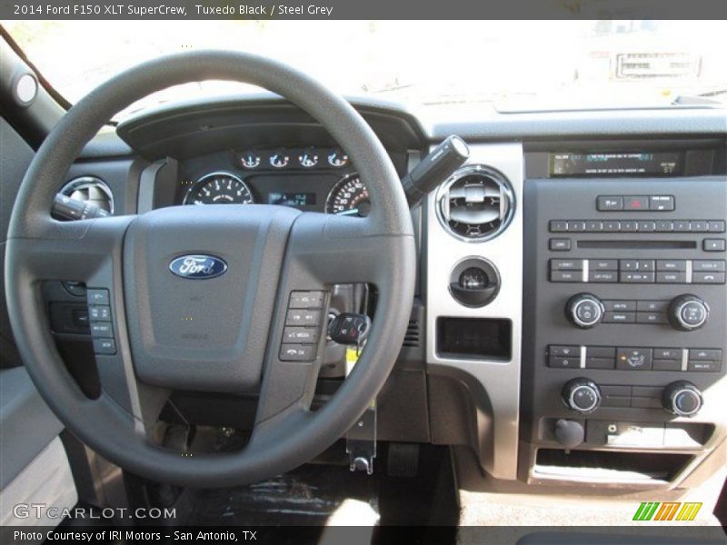 Tuxedo Black / Steel Grey 2014 Ford F150 XLT SuperCrew