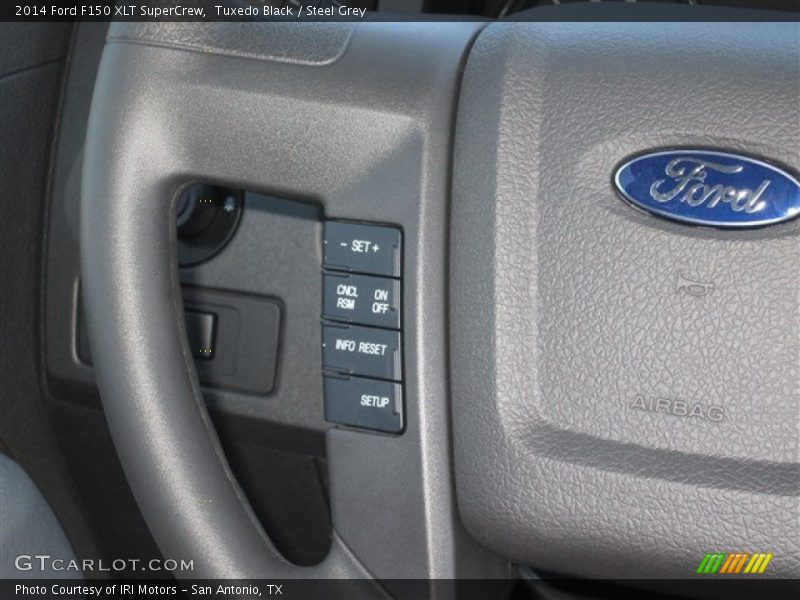 Tuxedo Black / Steel Grey 2014 Ford F150 XLT SuperCrew