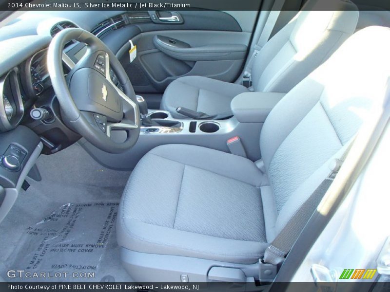 Silver Ice Metallic / Jet Black/Titanium 2014 Chevrolet Malibu LS