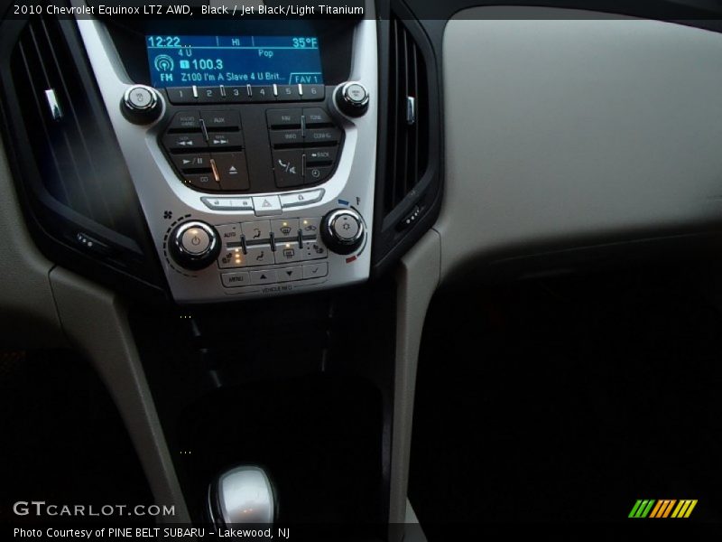 Black / Jet Black/Light Titanium 2010 Chevrolet Equinox LTZ AWD