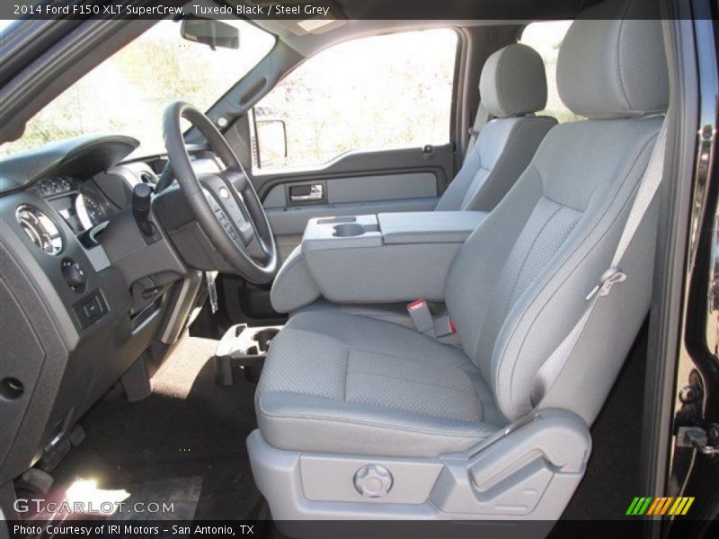 Tuxedo Black / Steel Grey 2014 Ford F150 XLT SuperCrew