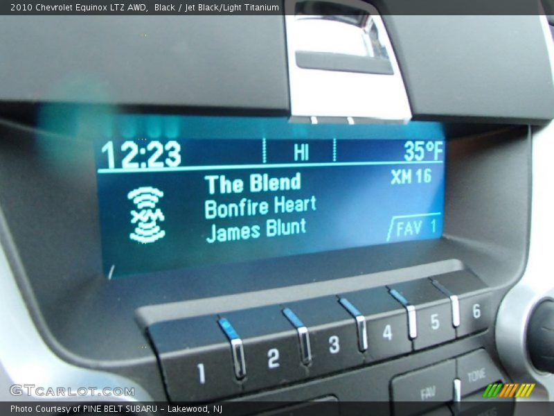 Black / Jet Black/Light Titanium 2010 Chevrolet Equinox LTZ AWD
