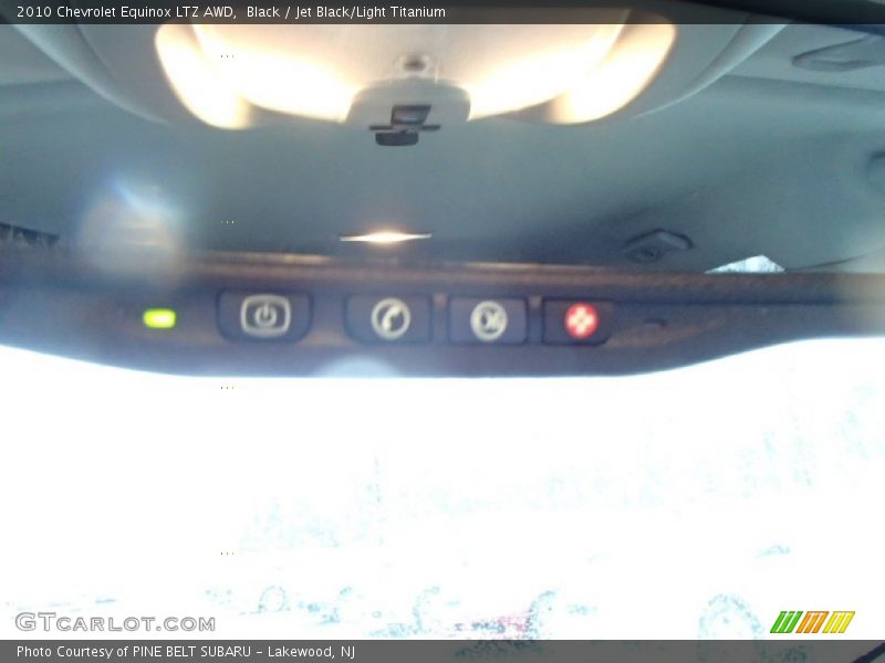 Black / Jet Black/Light Titanium 2010 Chevrolet Equinox LTZ AWD