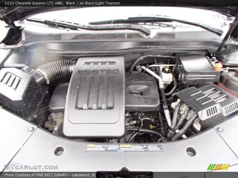 Black / Jet Black/Light Titanium 2010 Chevrolet Equinox LTZ AWD