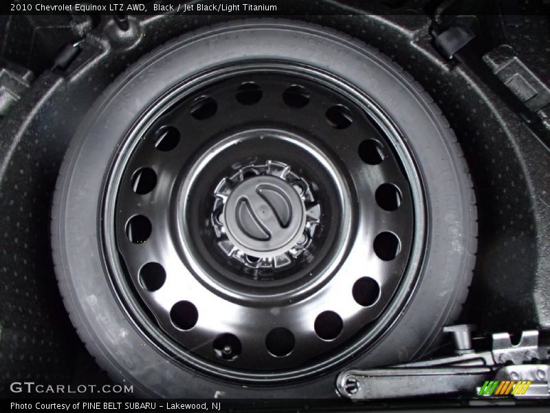 Black / Jet Black/Light Titanium 2010 Chevrolet Equinox LTZ AWD