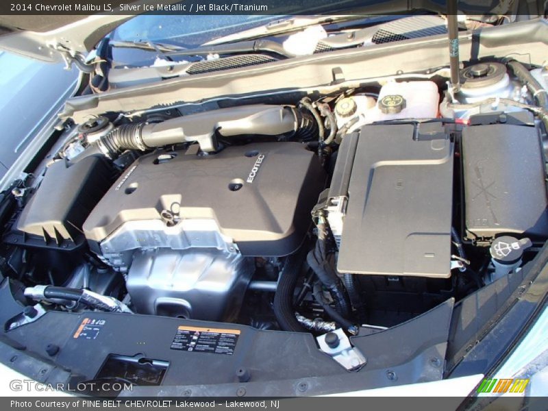 Silver Ice Metallic / Jet Black/Titanium 2014 Chevrolet Malibu LS