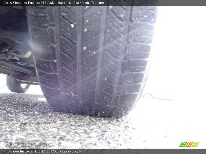 Black / Jet Black/Light Titanium 2010 Chevrolet Equinox LTZ AWD