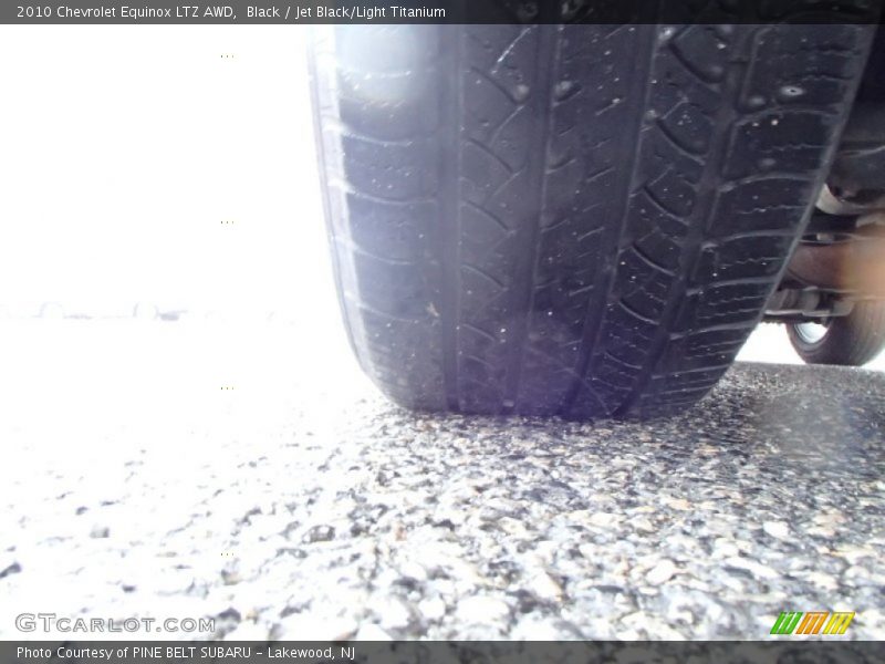Black / Jet Black/Light Titanium 2010 Chevrolet Equinox LTZ AWD