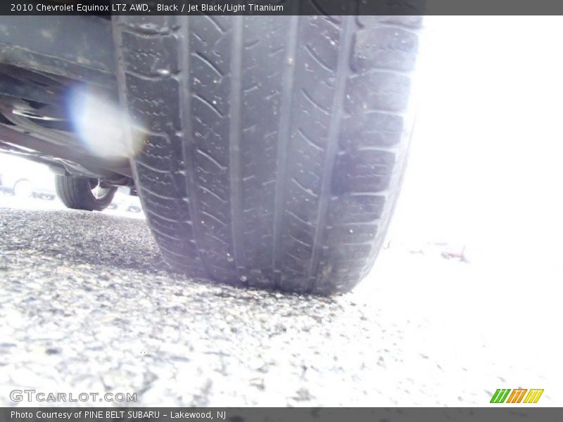Black / Jet Black/Light Titanium 2010 Chevrolet Equinox LTZ AWD
