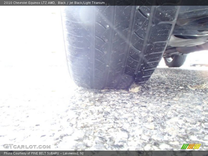 Black / Jet Black/Light Titanium 2010 Chevrolet Equinox LTZ AWD