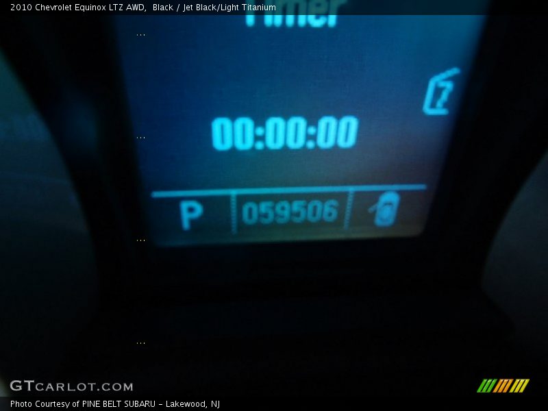 Black / Jet Black/Light Titanium 2010 Chevrolet Equinox LTZ AWD