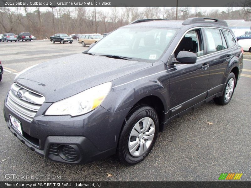 Graphite Gray Metallic / Black 2013 Subaru Outback 2.5i