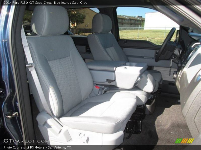 Blue Jeans / Steel Grey 2014 Ford F150 XLT SuperCrew