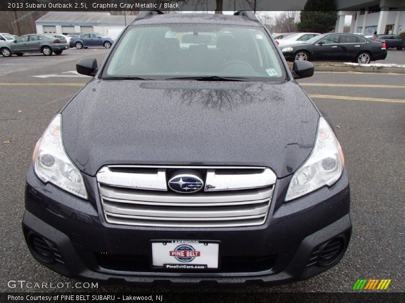 Graphite Gray Metallic / Black 2013 Subaru Outback 2.5i