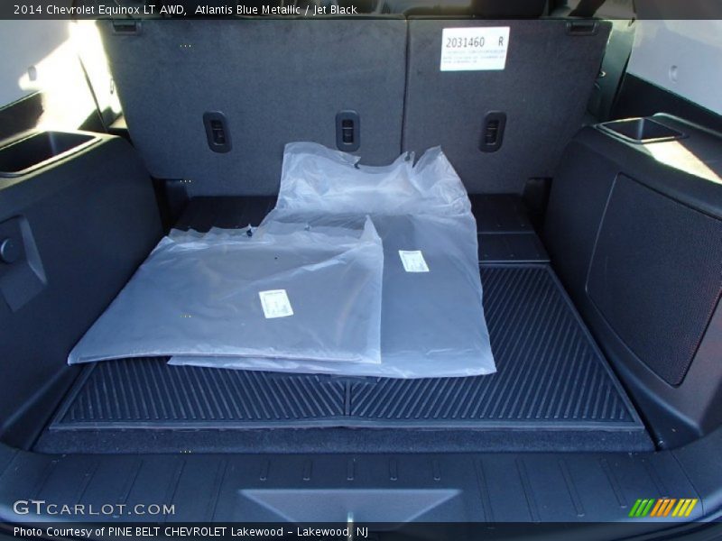 Atlantis Blue Metallic / Jet Black 2014 Chevrolet Equinox LT AWD