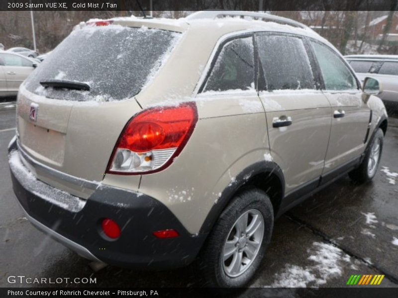 Gold Mist / Tan 2009 Saturn VUE XE