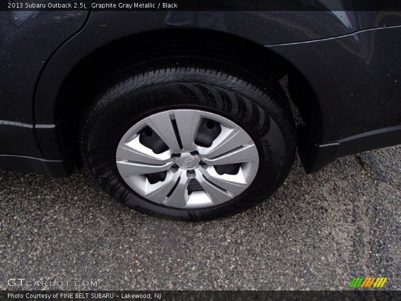 Graphite Gray Metallic / Black 2013 Subaru Outback 2.5i