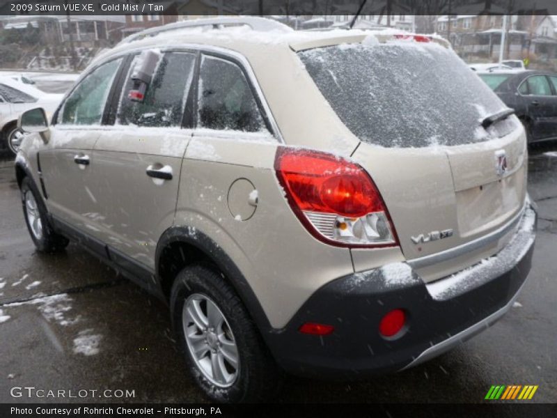 Gold Mist / Tan 2009 Saturn VUE XE