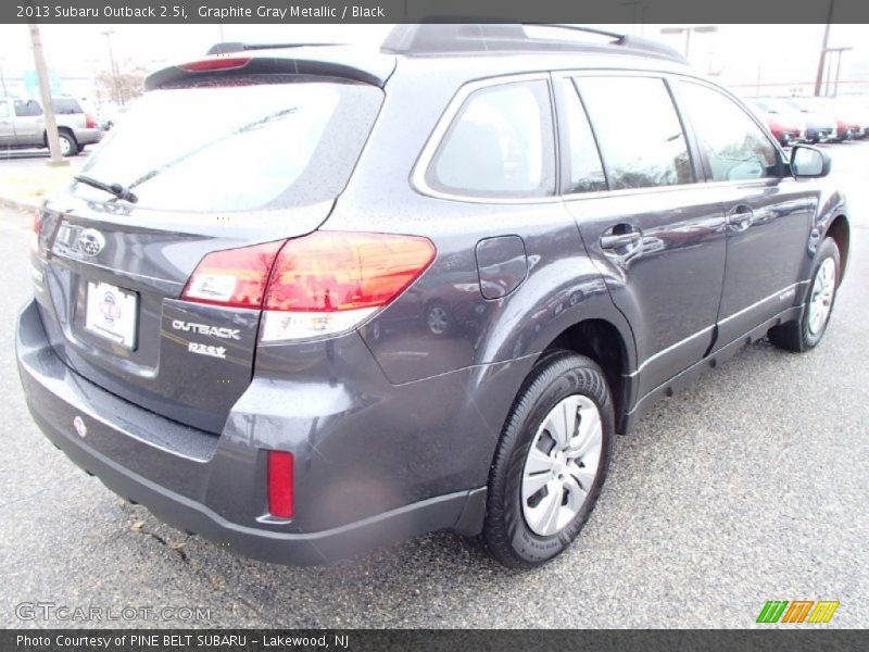 Graphite Gray Metallic / Black 2013 Subaru Outback 2.5i