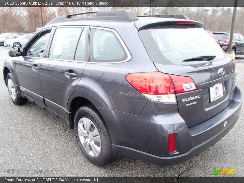 Graphite Gray Metallic / Black 2013 Subaru Outback 2.5i